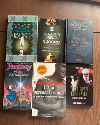 Set libri  (in blocco o sfusi)