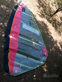 Tavola windsurf  con equipe completa