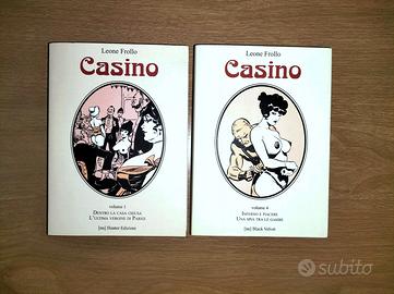 2 rari libri raccolte di fumetti EROTIC.I *CASINO*