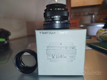 Obiettivo ttartisan 50mm F2 manuale per Nikon z