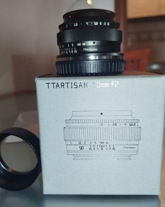Obiettivo per nikon z  ttartisan 50mm F2 manuale