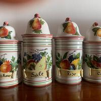 barattoli cucina in ceramica