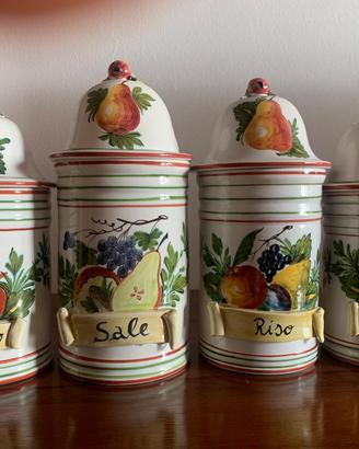 barattoli cucina in ceramica