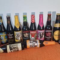 bottiglie di birra chiuse da collezione 