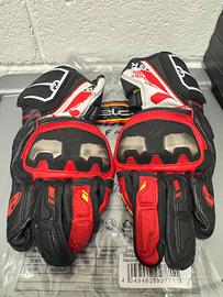 Guanti strada pista Moto  - usati una sola volta