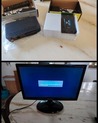 Samsung tv HDTV 19 " con decoder digitale United