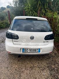 VOLKSWAGEN GOLF 6 2.0 TDI 140 CV  2010 INCIDENTATA