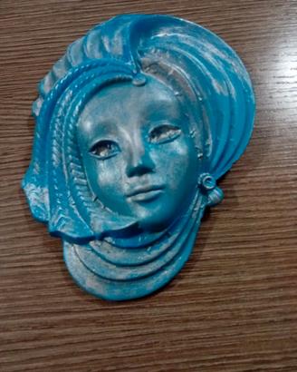maschera in gesso 