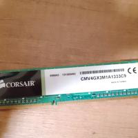 Corsair - Modulo di memoria SDRAM DDR3 4 GB