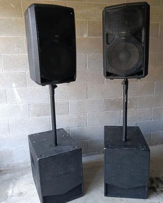 Casse impianto audio
