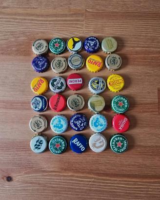 30 Tappi Birra Bevande Metallo Riciclo Creativo