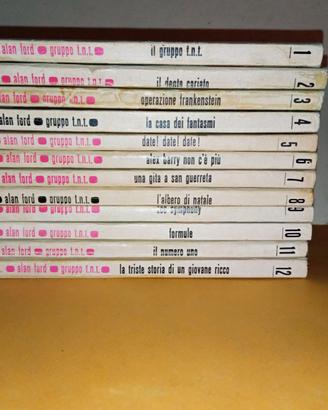 fumetti ALAN FORD tutti da 1 a 12  TNT