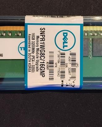 Ram Dell Memory Upgrade SNPR1WG8C/16GNP 16GB 3200M