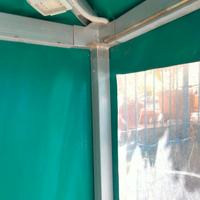 Gazebo professionale usato