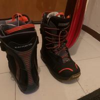 Tavola scarponi e attacchi