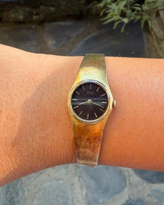 Orologio Vintage Donna Seiko Quartz placcato oro