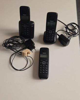 Gigaset A 120 Trio telefono cordless 3 telefoni