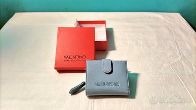 Portafoglio Donna Mario Valentino Azzurro Polvere 