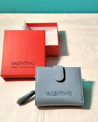 Portafoglio Donna Mario Valentino Azzurro Polvere 