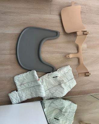accessori sedia kit pappa e imbottitura