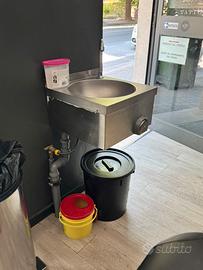 Lavandino acciaio inox