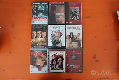 DVD vari 9 pezzi originali set in blocco