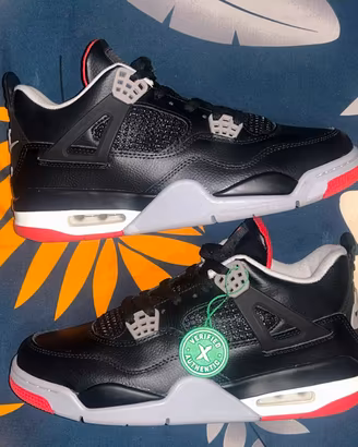 Nike Air Jordan 4 retro Bred Reimagined 