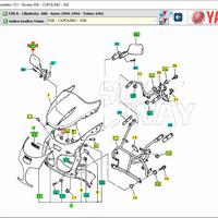 Specchio Dx Yamaha YZF R 750 4FM262900000