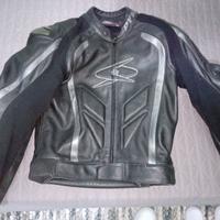Tuta da moto in pelle SPYKE Tg46
