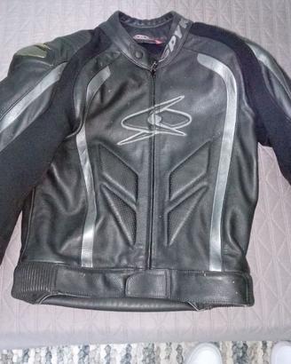 Tuta da moto in pelle SPYKE Tg46