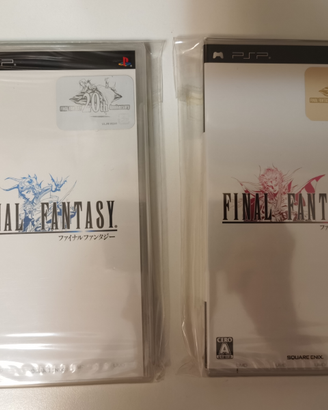 Final Fantasy I II Psp New