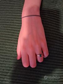 Stupendo Braccialetto in Argento 925 Brunito