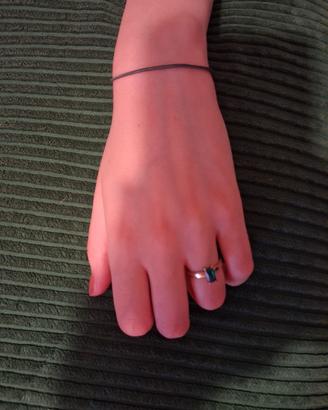 Stupendo Braccialetto in Argento 925 Brunito