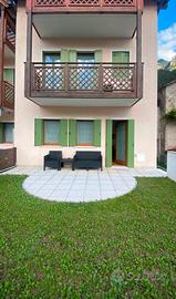 Appartamento con giardino e garage a Soverzene