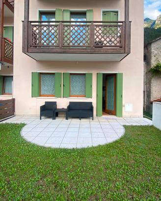 Appartamento con giardino e garage a Soverzene