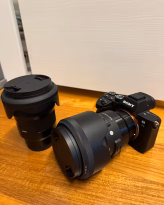 Sony a7iii sigma art  50 mm 24 mm