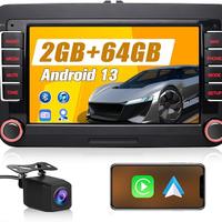Autoradio con Telecamera posteriore per VW auto