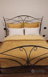 letto matrimoniale in ferro battuto