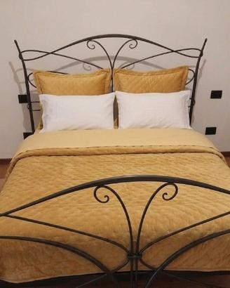 letto matrimoniale in ferro battuto