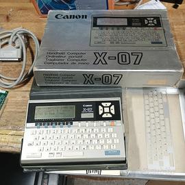retrocomputer Canon  x-07