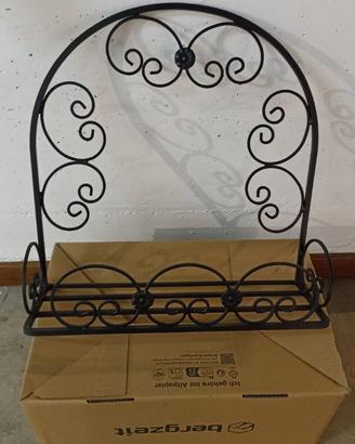 Porta vaso da parete