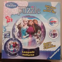 Puzzle 3d lampada notturna Frozen PERFETTA