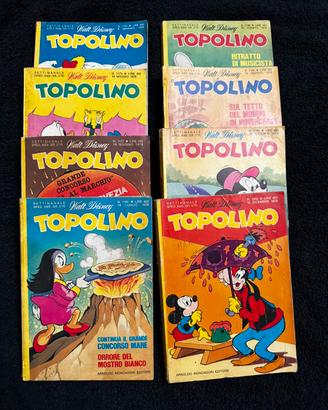 Lotto 8 Fumetti "Topolino" (Anno 1978) -
