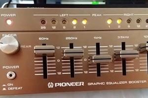Equalizzatore grafico Pioneer e Cgm