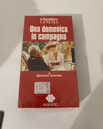 VHS Videocassetta Film Una domenica in campagna