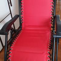 Sedia sdraio nuovissima 