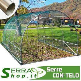 Serra Tunnel rete antigrandine box auto orto piant