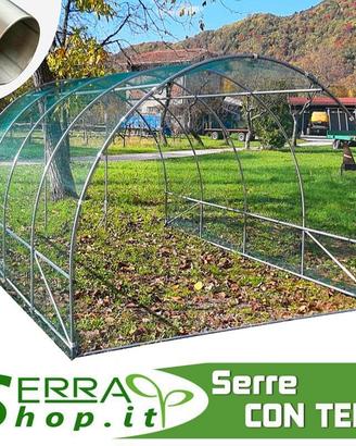 Serra Tunnel rete antigrandine box auto orto piant