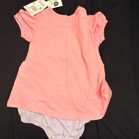 Body bambina  a maniche corte