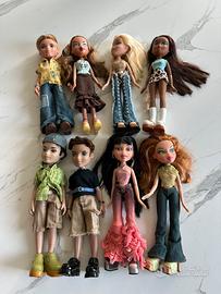 Bambole Braz originali con accessori e vestiti